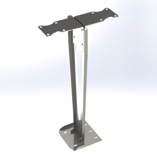 Pro-S2F - Double Filter Housing Floor Stand