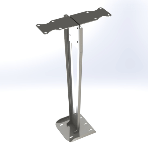 Pro-S2B - Double Filter Housing Floor Stand