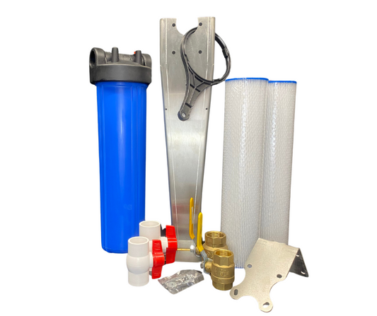 Water filtration filter kit diy home water well